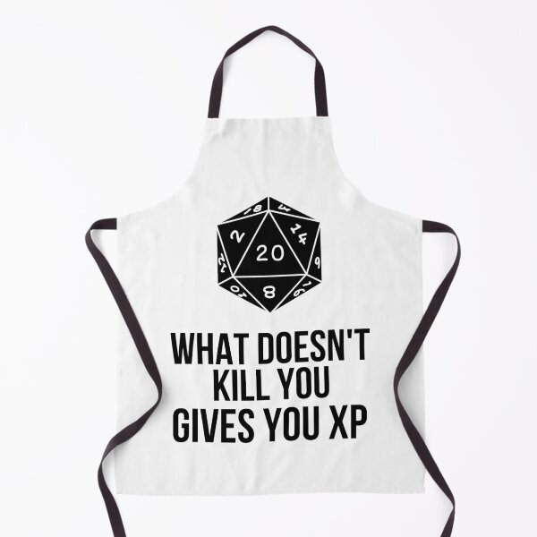 Item preview, DnD - What Doesn't Kills you Gives you XP designed and sold by TeeKit.