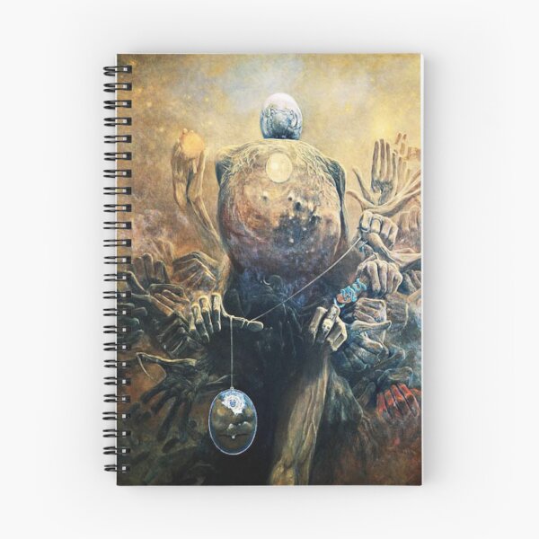 Item preview, Untitled, by Zdzisław Beksiński designed and sold by JustContemplate.