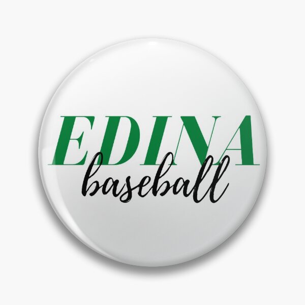 Item preview, EDINA Baseball Green & Black Text Graphic designed and sold by rl2020.
