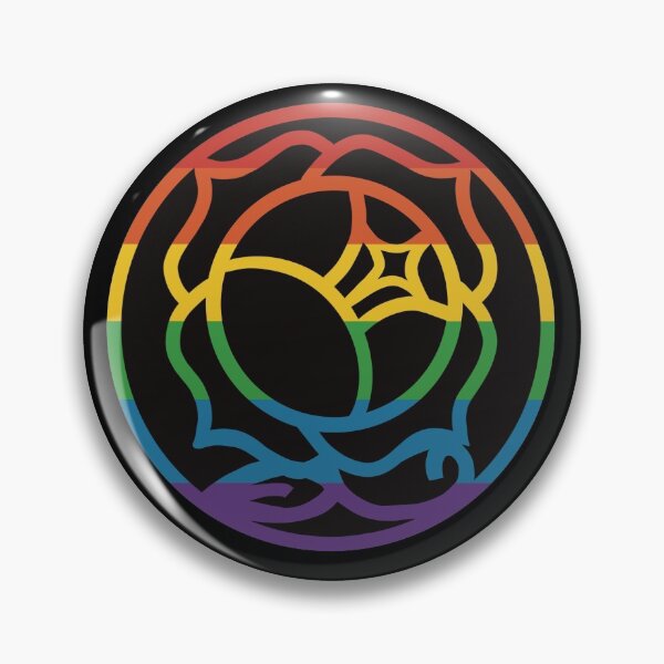 Item preview, Revolutionary girl rainbow rose logo line designed and sold by Namidere7.