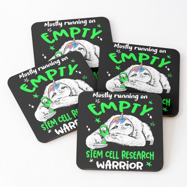 Item preview, Mostly running on Empty Stem Cell Research Warrior designed and sold by ElizabethS809.