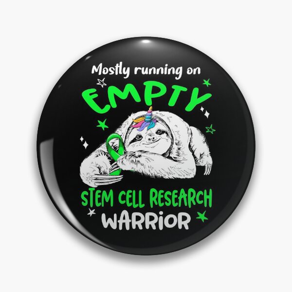 Item preview, Mostly running on Empty Stem Cell Research Warrior designed and sold by ElizabethS809.