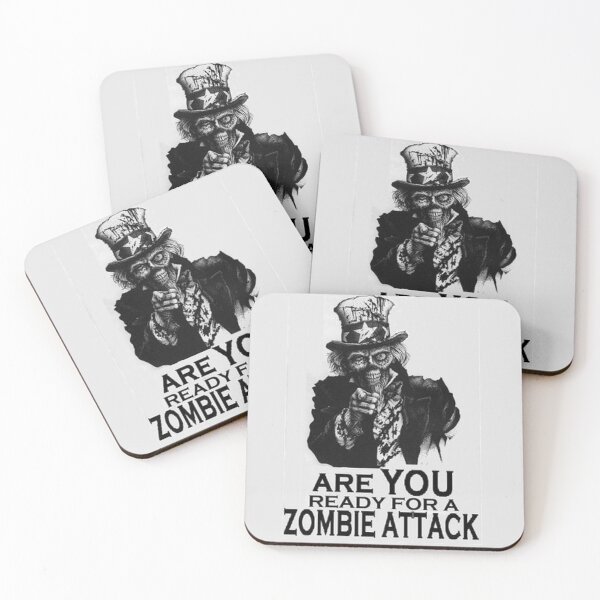 Item preview, Are you ready for a zombie attack? designed and sold by Hawkinsn.