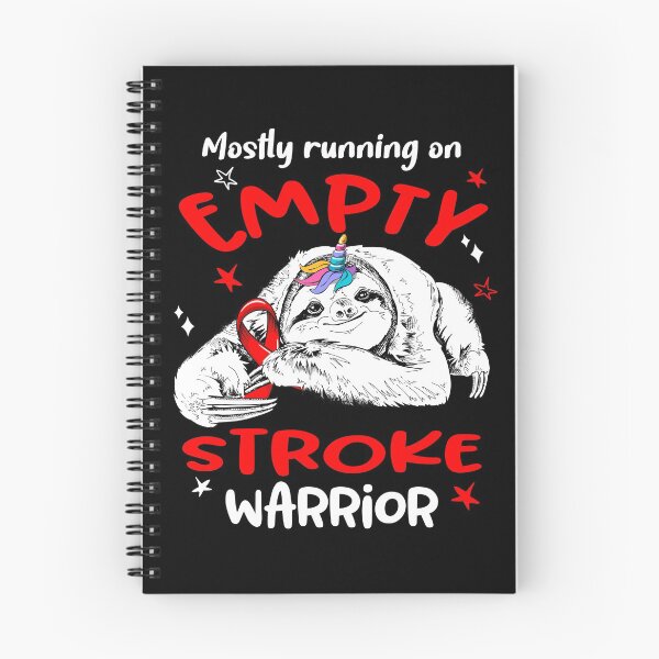 Item preview, Mostly running on Empty Stroke Warrior designed and sold by ElizabethS809.