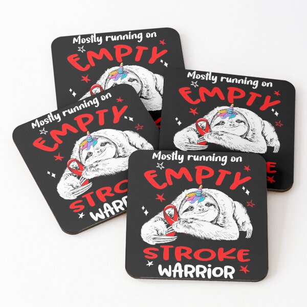 Item preview, Mostly running on Empty Stroke Warrior designed and sold by ElizabethS809.