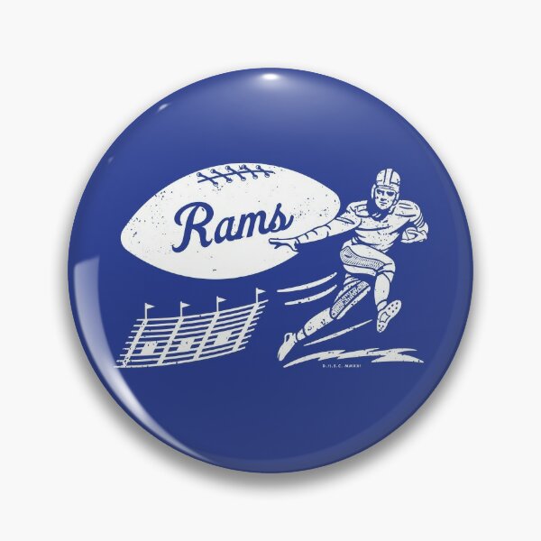 Los Angeles Rams NFL Classic Football Helmet Lapel Pin - Super Bowl Champs  