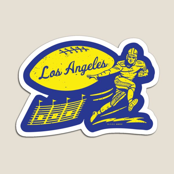 Los Angeles L.A. Rams SuperBowl LVI 56 Champions Football Logo Die-cut  MAGNET