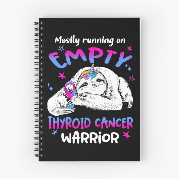 Item preview, Mostly running on Empty Thyroid Cancer Warrior designed and sold by ElizabethS809.