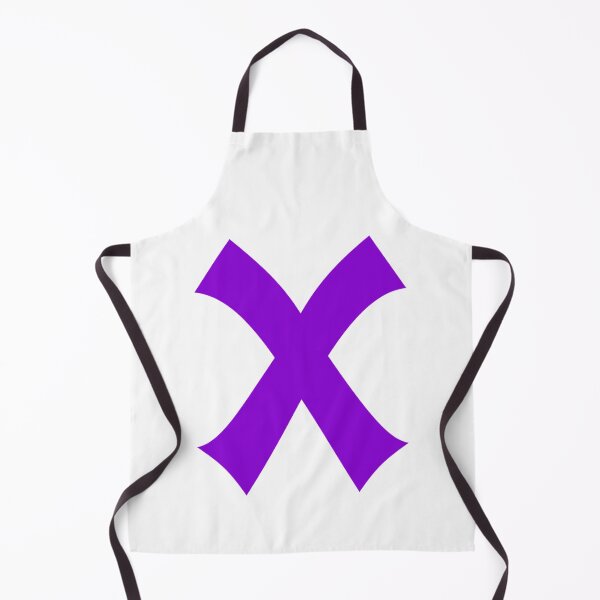Item preview, Purple X, X marks the spot, treasure hunt, box checked, Alphabet, X designed and sold by Nostrathomas66.