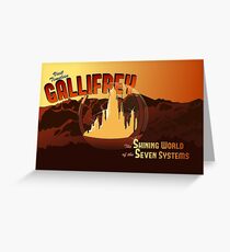Visit Timeless Gallifrey (New) Greeting Card