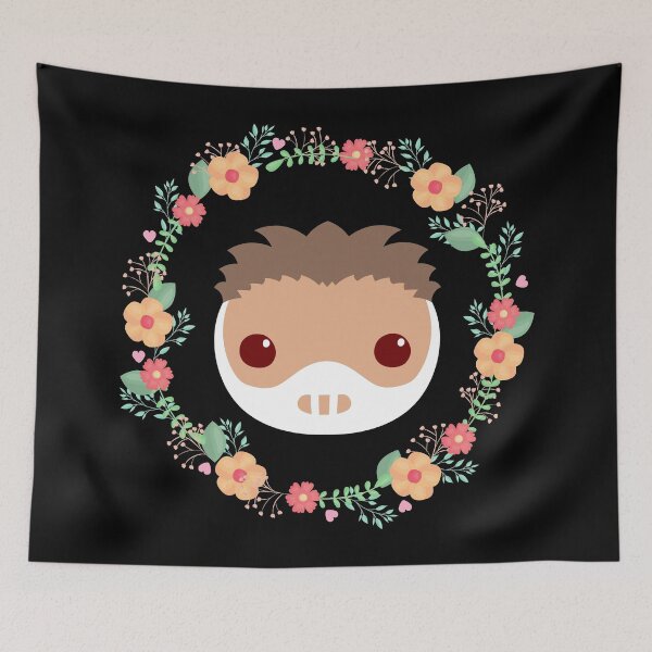 Item preview, Cute Chibi Hannibal with Flower Crown designed and sold by orionlodubyal.