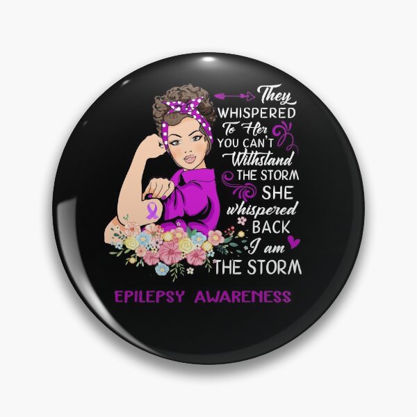 Item preview, I Am The Storm Epilepsy Awareness designed and sold by Brad-FI.