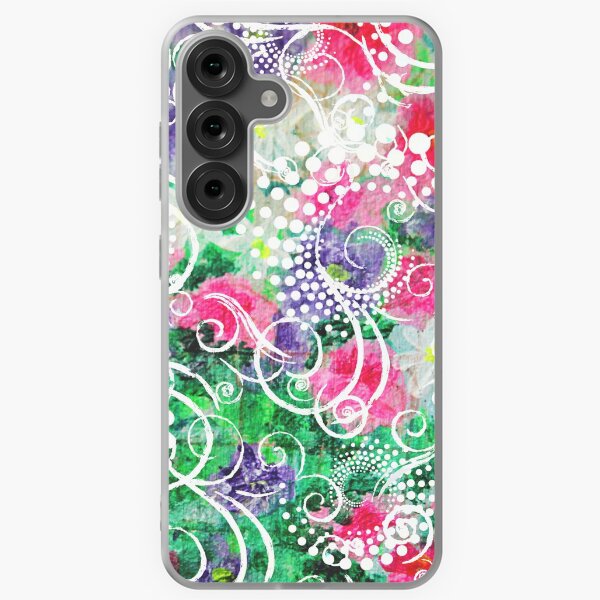 Swirly Dots by Jan Marvin Samsung Galaxy Soft Case