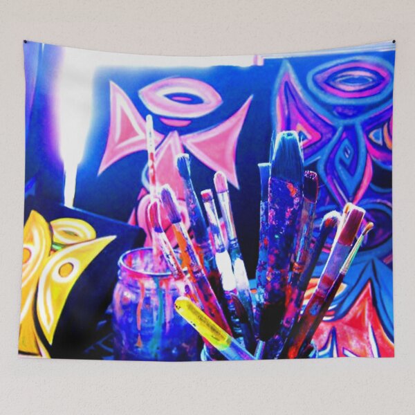 Item preview, Angels and Paintbrushes designed and sold by KR Art Studio.