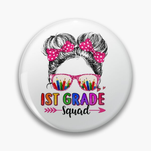 Item preview, 1st Grade Squad Back To School Princess Girl designed and sold by brandyzalesart.