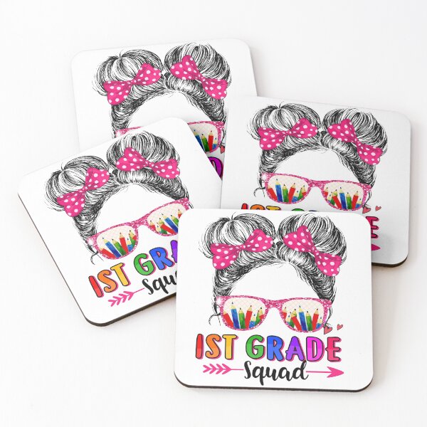 Item preview, 1st Grade Squad Back To School Princess Girl designed and sold by brandyzalesart.