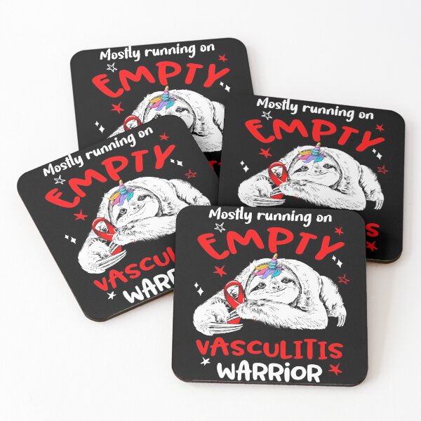 Item preview, Mostly running on Empty Vasculitis Warrior designed and sold by ElizabethS809.