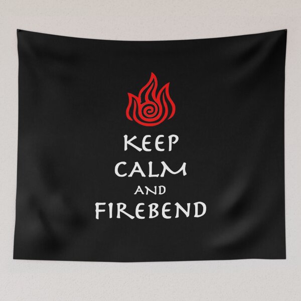 Item preview, Keep Calm and Firebend Avatar the Last Airbender designed and sold by KataangClothing.