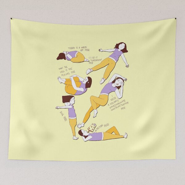 Item preview, My Favorite Yoga Poses designed and sold by minniemorrisart.