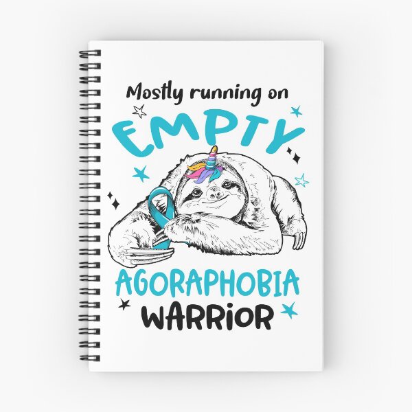Item preview, Mostly running on Empty Agoraphobia Warrior designed and sold by ElizabethS809.