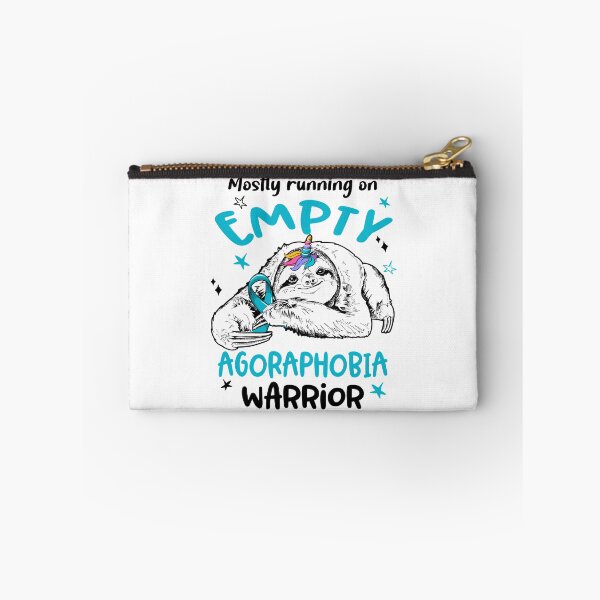 Item preview, Mostly running on Empty Agoraphobia Warrior designed and sold by ElizabethS809.