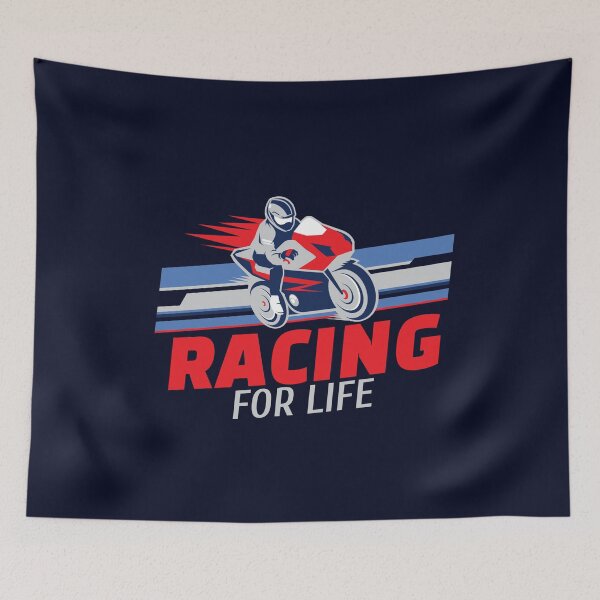 Item preview, Racing for life- passionate bikers designed and sold by Takemeforaride.