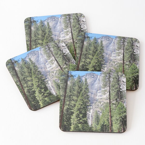 Item preview, Yosemite National Park Redwoods & Waterfall  designed and sold by Tribeof4Paws.