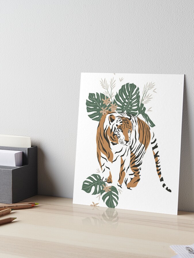 Curious Jungle Tiger Stripes Poster for Sale by TheWildFlix