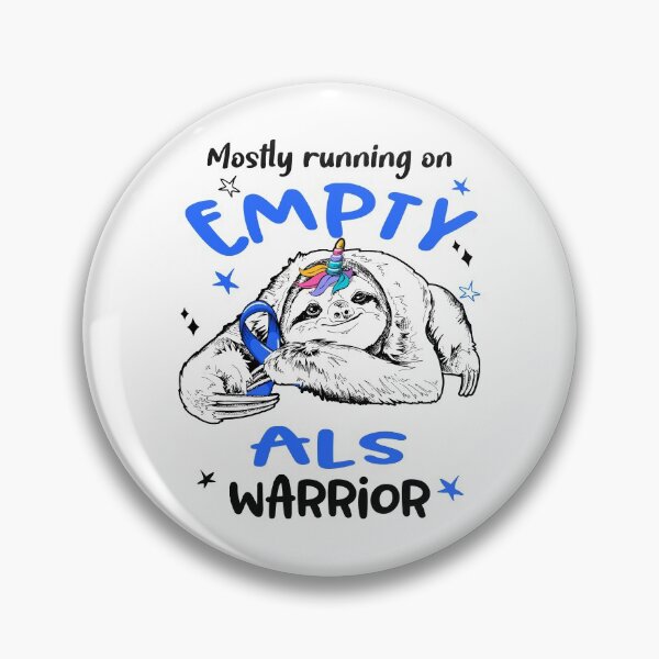 Item preview, Mostly running on Empty ALS Warrior designed and sold by ElizabethS809.
