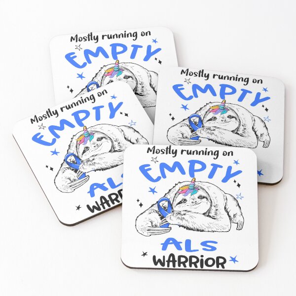 Item preview, Mostly running on Empty ALS Warrior designed and sold by ElizabethS809.