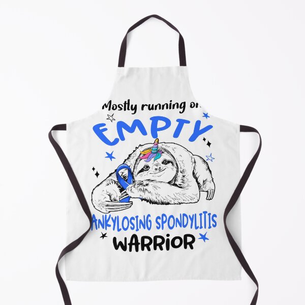 Item preview, Mostly running on Empty Ankylosing Spondylitis Warrior designed and sold by ElizabethS809.