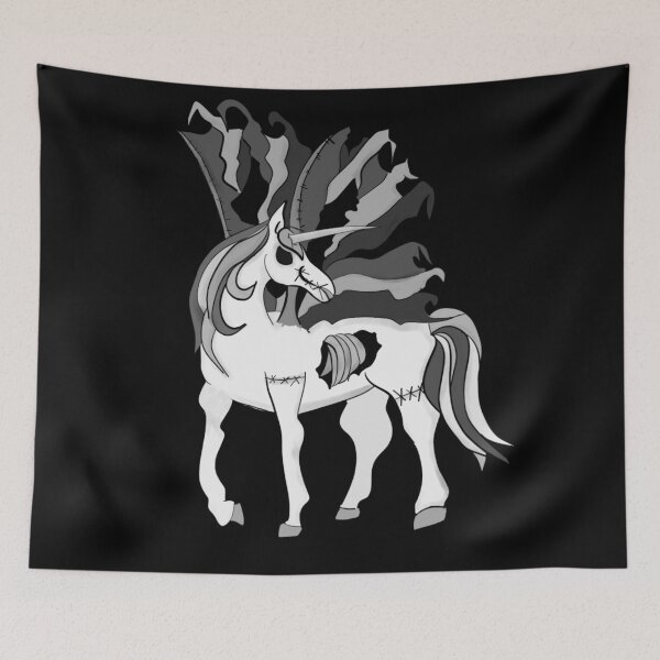 Artikelvorschau, Zombie-Einhorn entworfen und verkauft von Pixiechu.