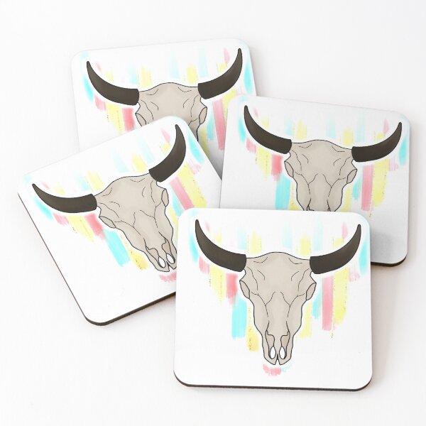 Item preview, Bison skull designed and sold by SheHunts99.