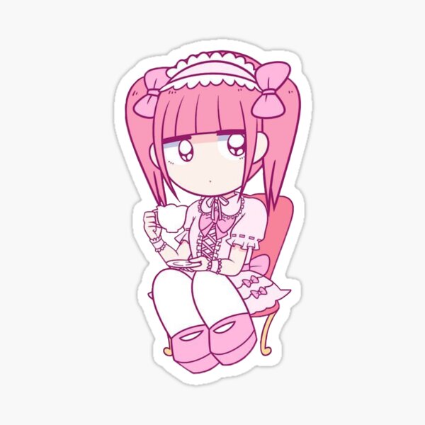 Menhera-Chan Sticker for Sale by M1J1