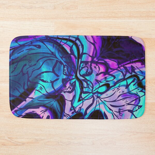 Item preview, Liquid Saturated Contrast Marbling with Medallion designed and sold by DaughterofYah.