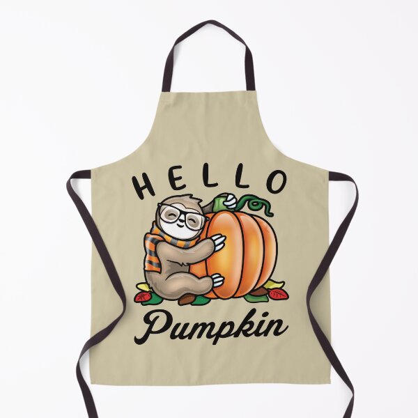 Item preview, Hello Pumpkin - Cute Fall Sloth designed and sold by pablomendoza.