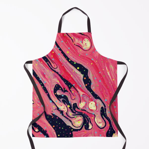 Item preview, Artsy Pink Vivid Retro Marbling with Sparkles designed and sold by DaughterofYah.