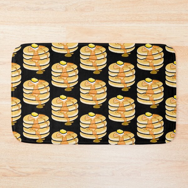 Item preview, Pancakes on black background designed and sold by pablomendoza.