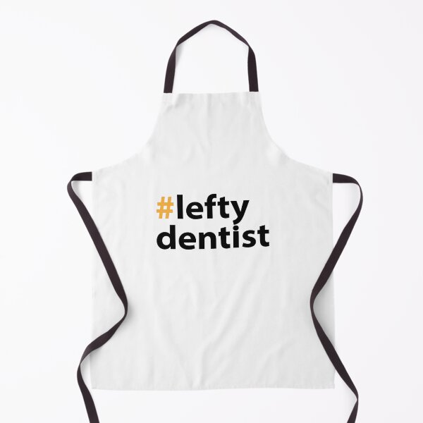 Item preview, Left handed day with Lefty Dentist Black Text Base designed and sold by Babadollcraft.