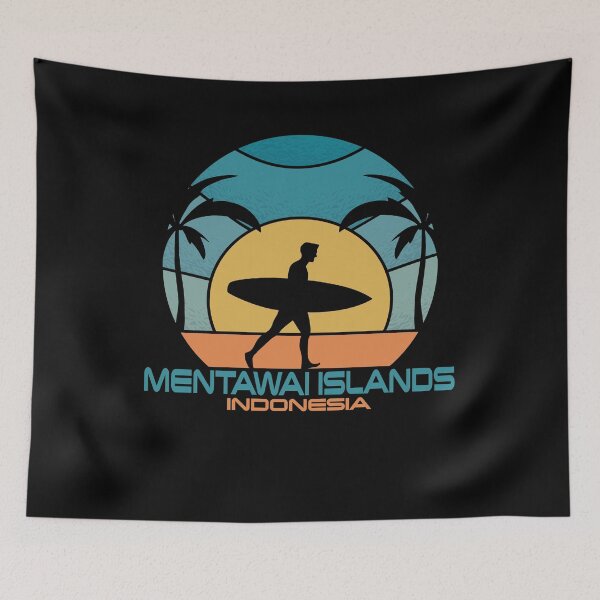 Item preview, Mentawai Islands - Top 10 Surf Break - Indonesia designed and sold by JasKei-Designs.