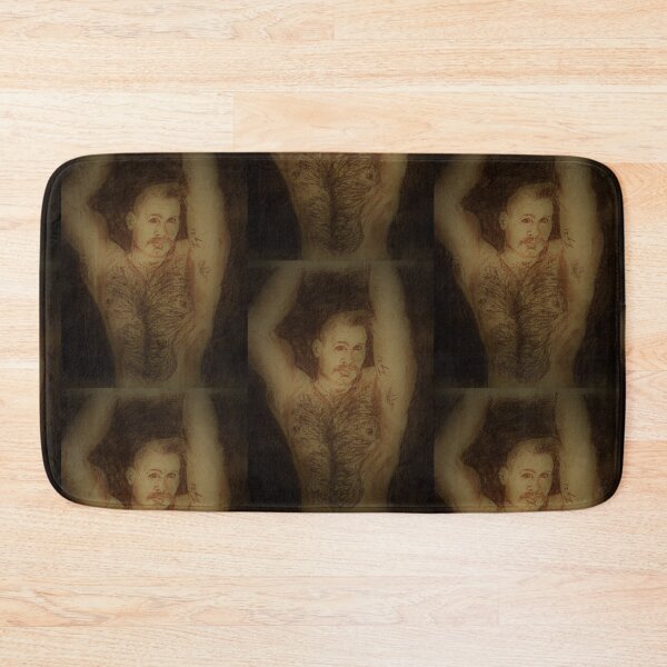Item preview, TAMalloyPhoto - HAIRY TACHED MALE ( my own artwork) designed and sold by TAMalloyPhoto.