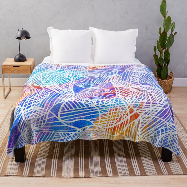Item preview, Organic Curvy Forms with Textured Colorful Background designed and sold by DaughterofYah.