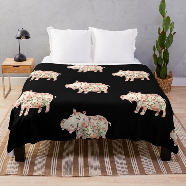 Item preview, Hippos lover Roses Flower Hippopotamus designed and sold by pablomendoza.