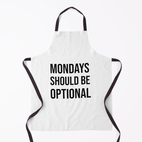 Item preview, Mondays should be optional, Funny, Funny quote gift, Teacher, Humor, Women's, men designed and sold by adjamine.