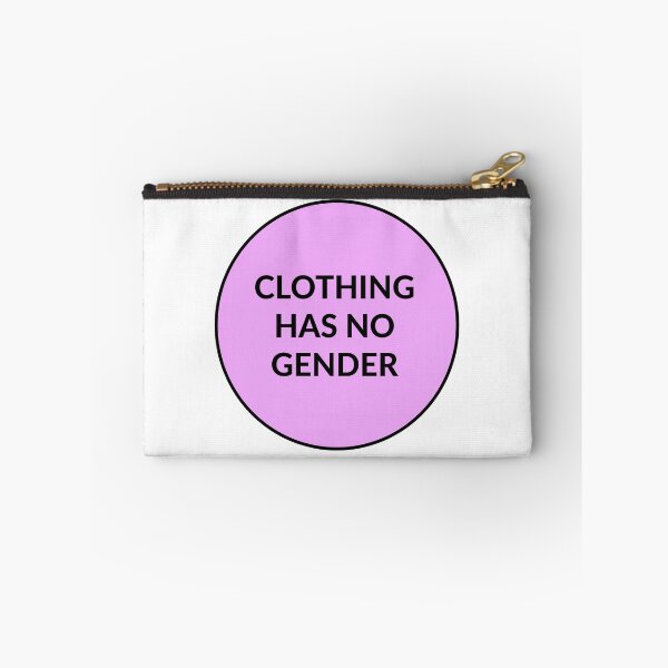 Item preview, CLOTHING HAS NO GENDER pink designed and sold by Inspirationmotivation.