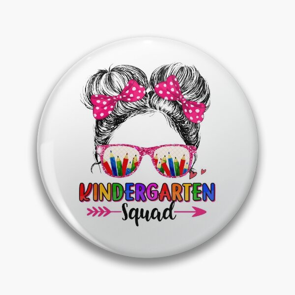 Item preview, Back To School Kindergarten Squad Princess Girl  designed and sold by brandyzalesart.