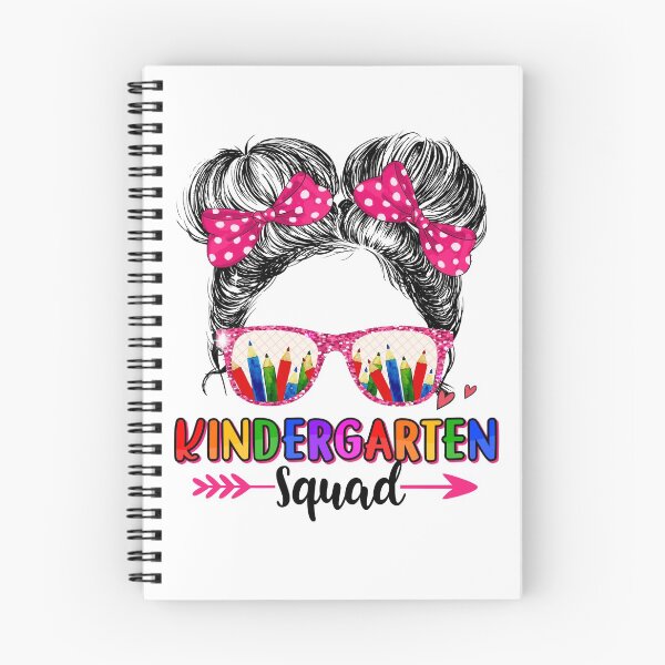 Item preview, Back To School Kindergarten Squad Princess Girl  designed and sold by brandyzalesart.