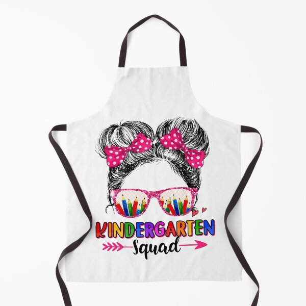 Item preview, Back To School Kindergarten Squad Princess Girl  designed and sold by brandyzalesart.