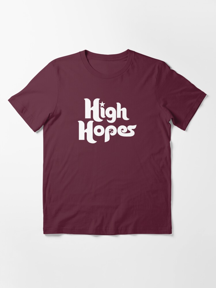 High Hopes T-Shirt | Philadelphia Baseball | Phillies Inspired | phillygoat Tan / XS