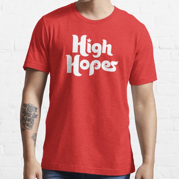 High Hopes T-Shirt | Philadelphia Baseball | Phillies Inspired | phillygoat Ocean Blue / L